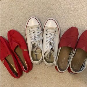 Toms converse Steve Madden bundle size 7